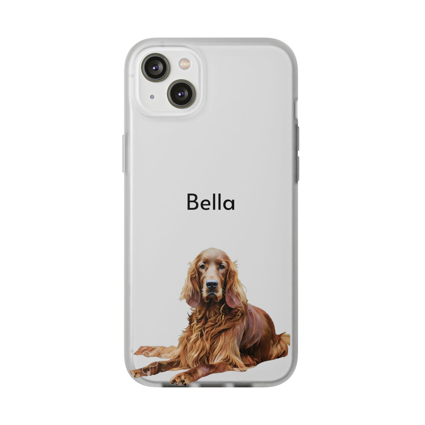 Personalized Pet Flexi Case for Dog Lovers