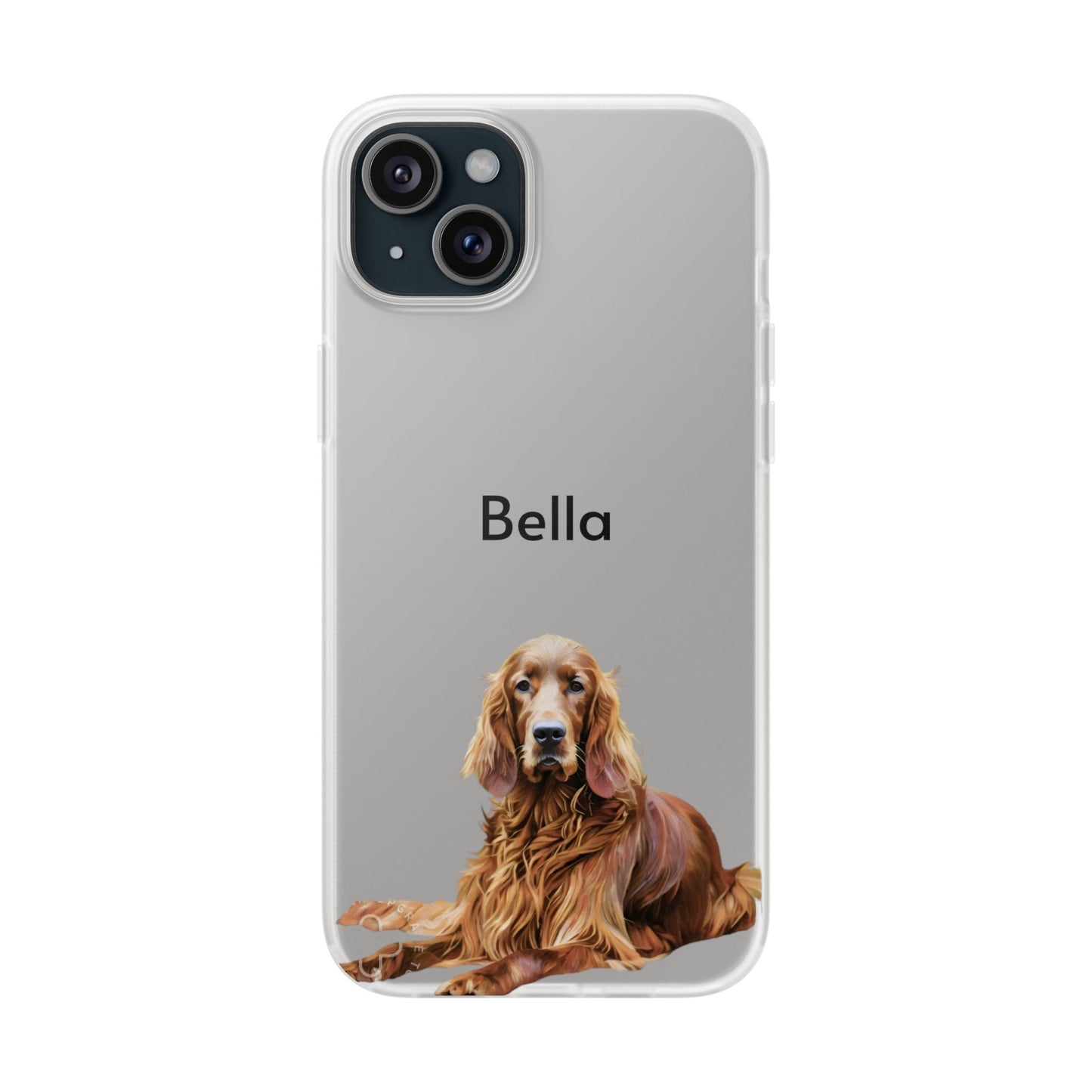 Personalized Pet Flexi Case for Dog Lovers
