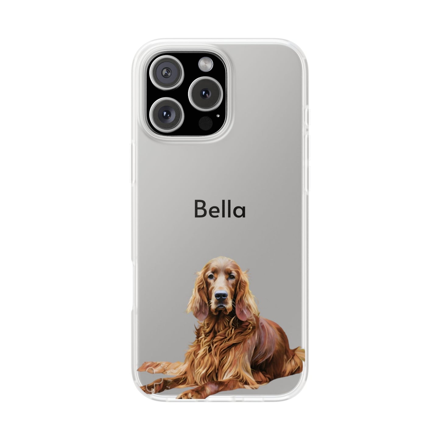 Personalized Pet Flexi Case for Dog Lovers