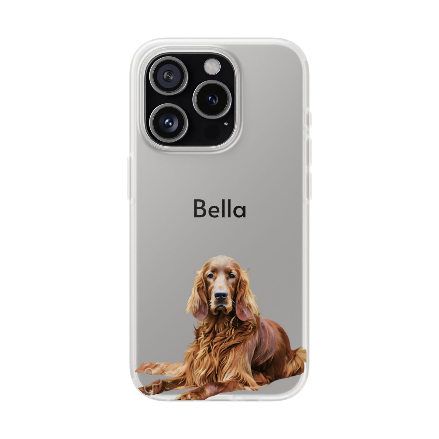 Personalized Pet Flexi Case for Dog Lovers