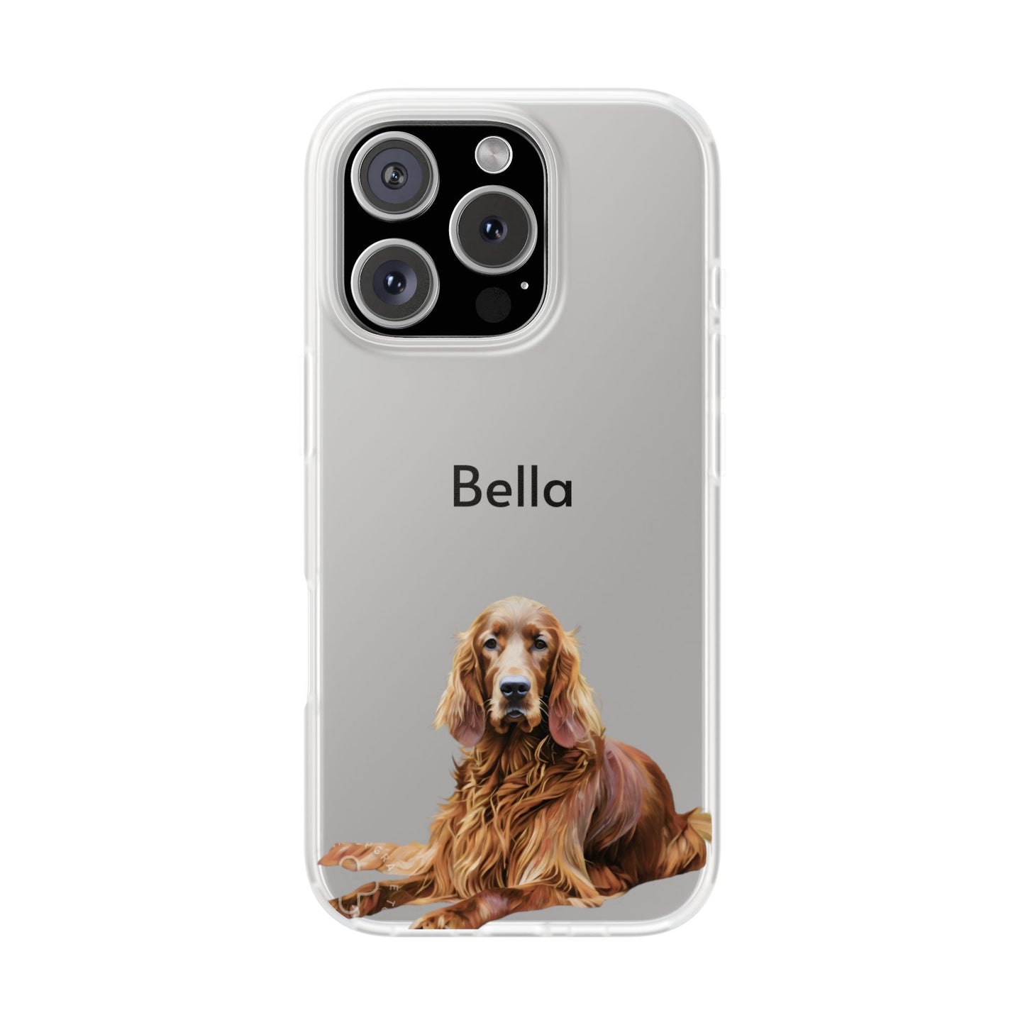 Personalized Pet Flexi Case for Dog Lovers