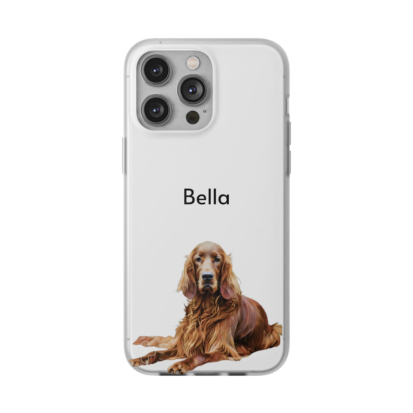 Personalized Pet Flexi Case for Dog Lovers