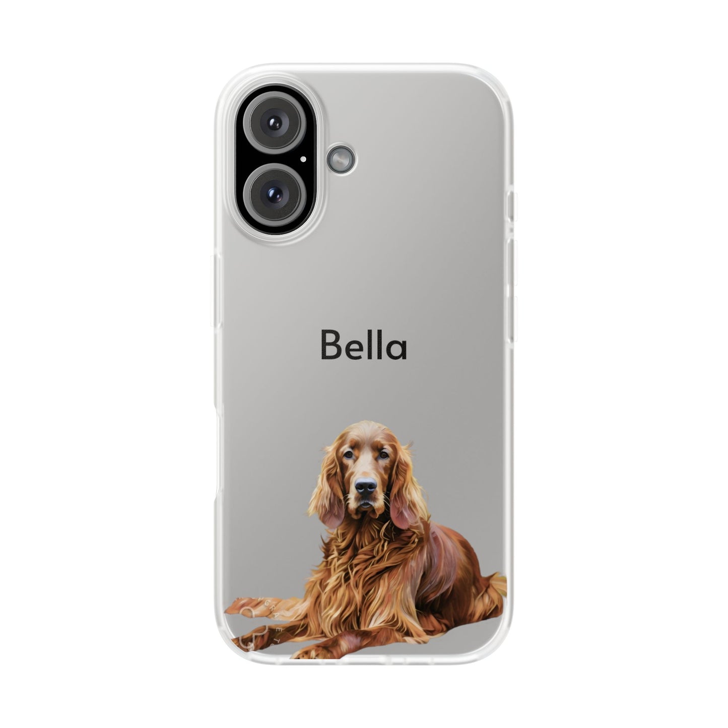 Personalized Pet Flexi Case for Dog Lovers