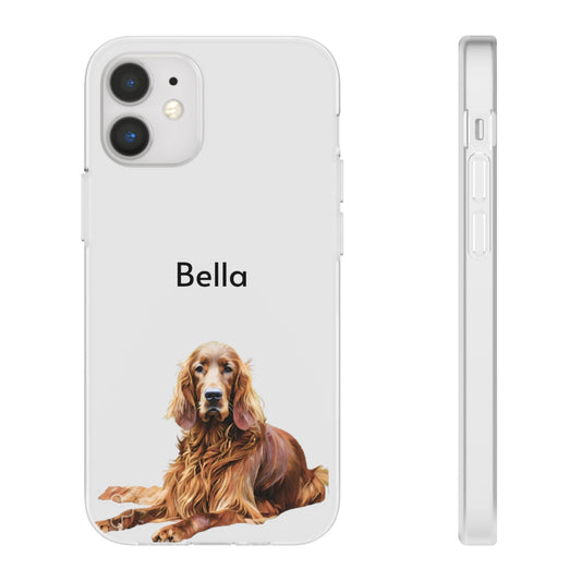 Personalized Pet Flexi Case for Dog Lovers